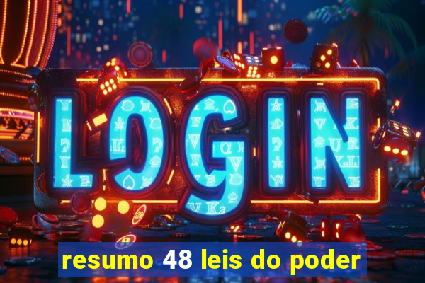 resumo 48 leis do poder